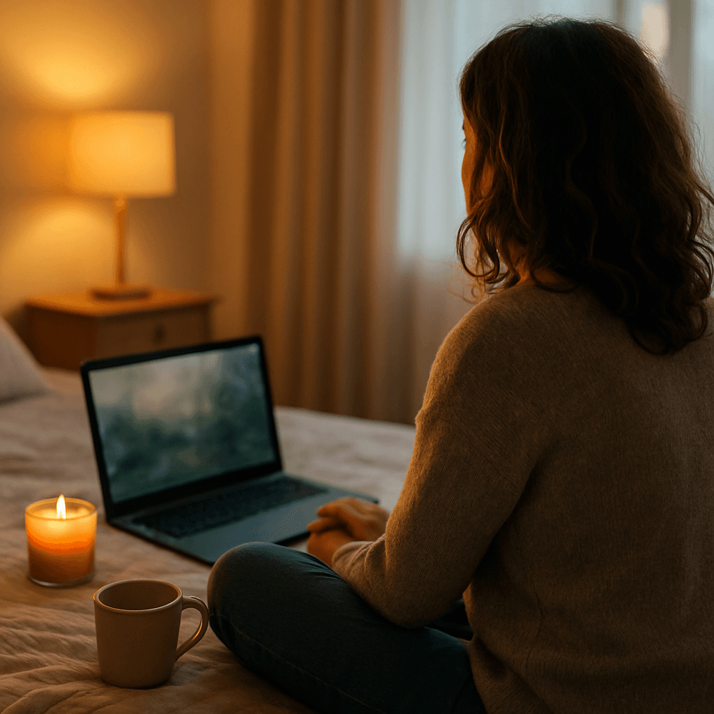 Anxiété du soir : routine de 10 minutes pour dormir