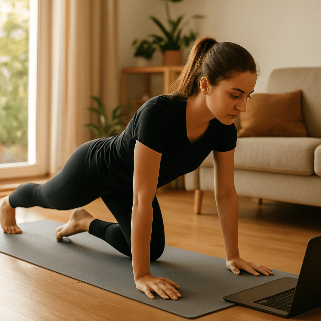 Routine sportive 15 min : force et mobilité sans matériel