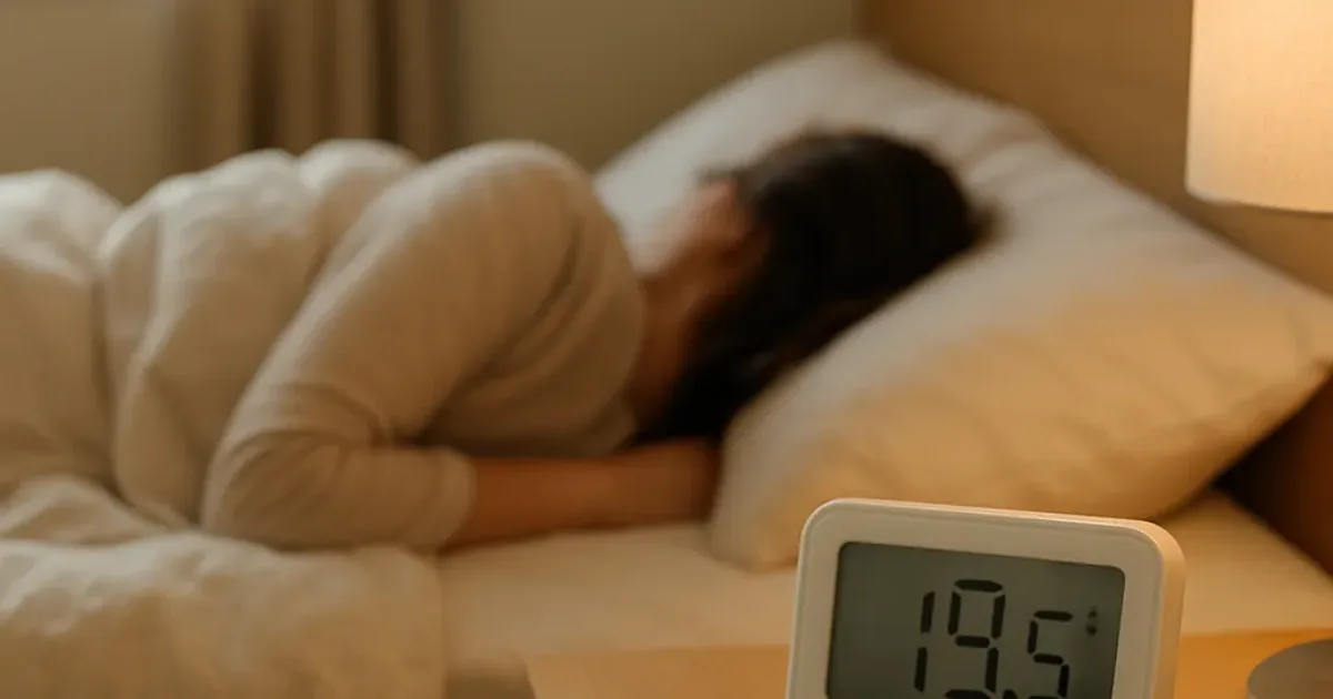 Température idéale de chambre : le secret d'un sommeil profond