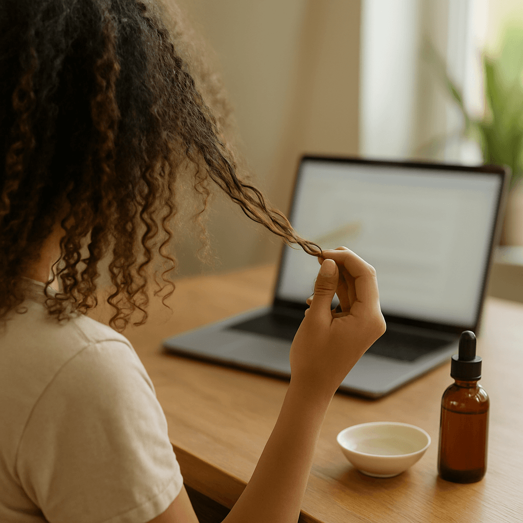 Porosité des cheveux : test rapide et routine adaptée