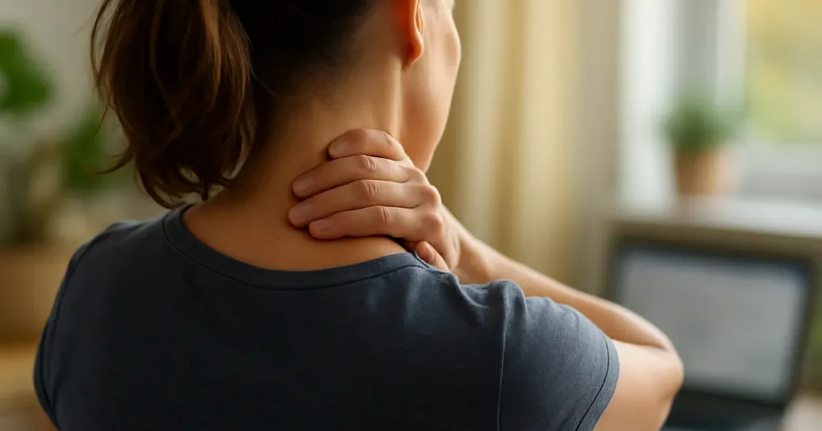 Douleur au cou : routine 7 min pour nuque raide