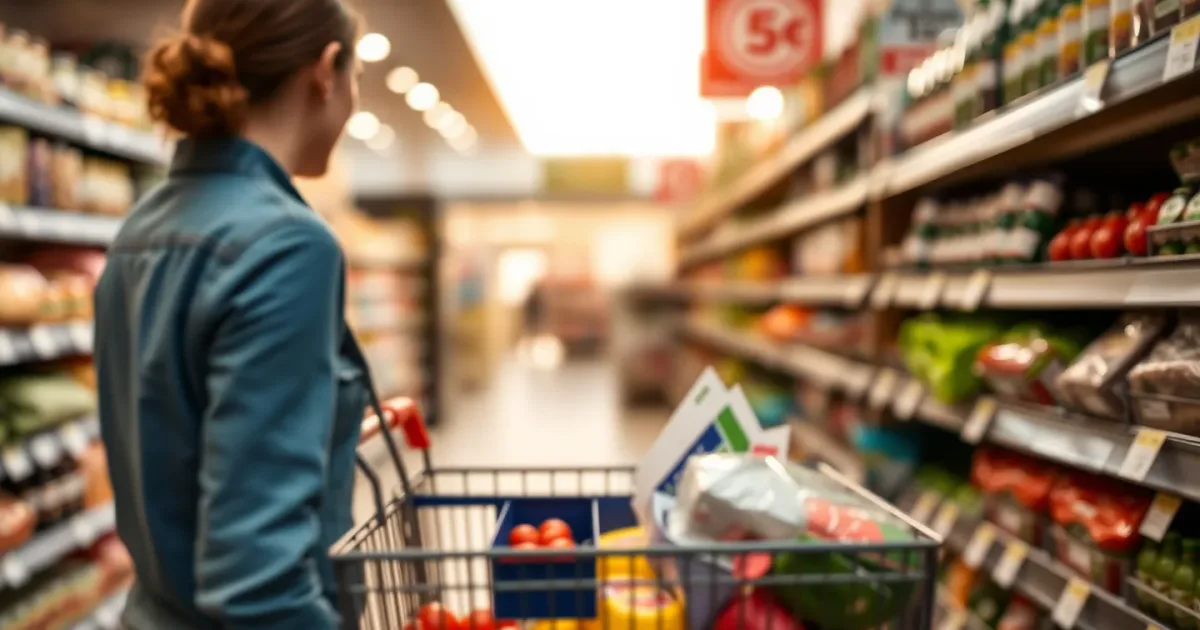 Méthode 1-2-3 au supermarché : panier minceur